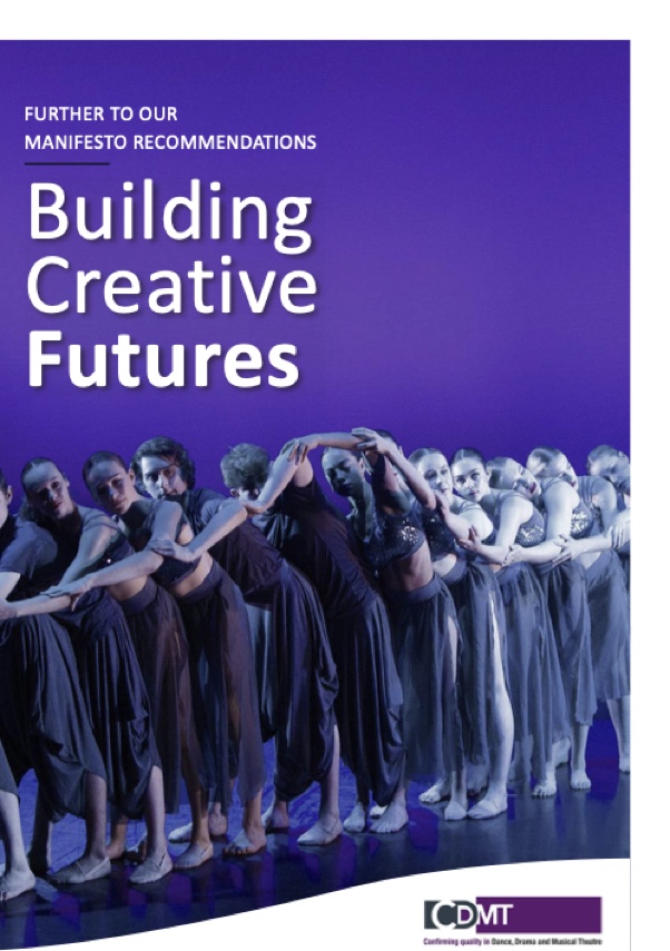 Building Creative Futures: Further to our manifesto recommendations — cover